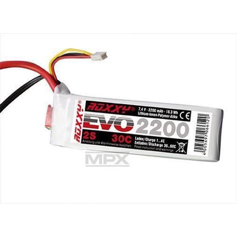 Acumulator propulsie ROXXY Evo 7,4V, 2200mAh, 30C